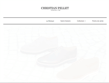 Tablet Screenshot of christianpellet.com